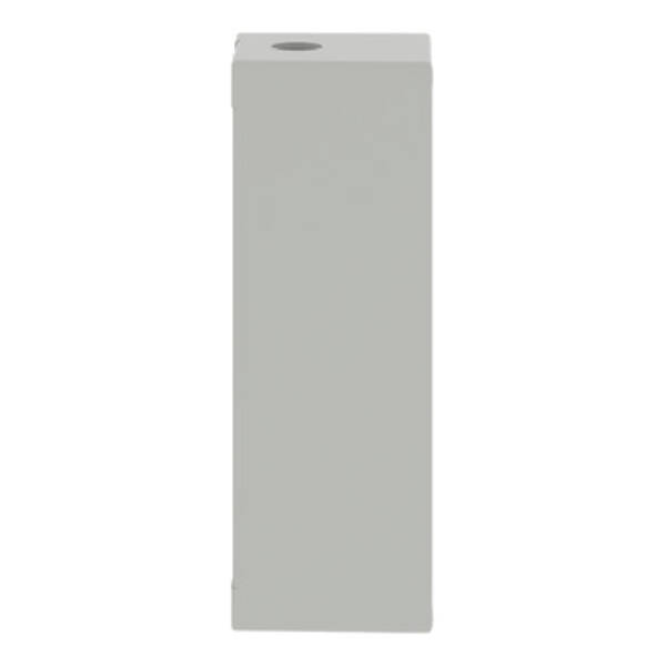 Harmony XAP, XB2 SL, Empty control station, zinc alloy, grey, M25, 5 cut-outs 22mm, 80 x 220 x 77 - Schneider Electric - XAPD4505