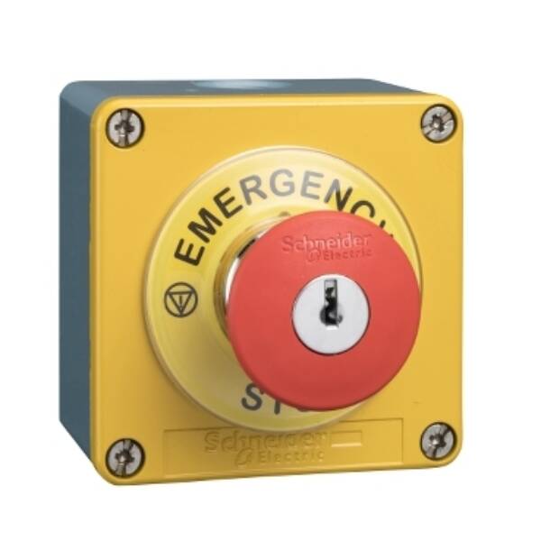 die-cast empty control station - XAPJ - Ø 22 - zinc alloy - 1 holes - Schneider Electric - XAPJ1201SPEC0971