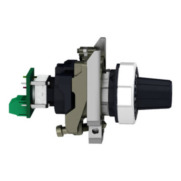 Complete potentiometer, metal, Ø22, 4K7 - Schneider Electric - XB4BD912R4K7