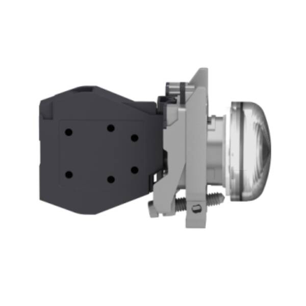 Complete pilot light, Harmony XB4, Explosive atmosphere, White LED 24 240 V - Schneider Electric - XB4BVBM1GEX