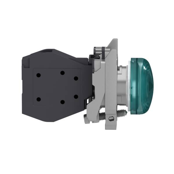 Complete pilot light, Harmony XB4, Explosive atmosphere, green LED 24 240 V - Schneider Electric - XB4BVBM3GEX