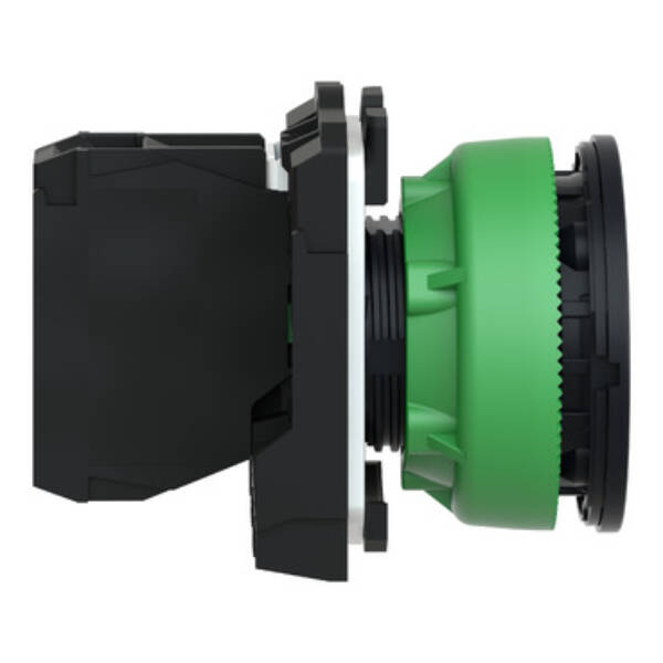 FLUSH MOUNTED P B,WHITE,1N O,SPRING RETURN - Schneider Electric - XB5FA11