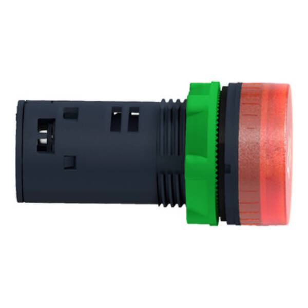 Harmony XB5, Illuminated buzzer, plastic, red, Ø22, continuous or intermittent tone, 24 V AC/DC - Schneider Electric - XB5KS2B4