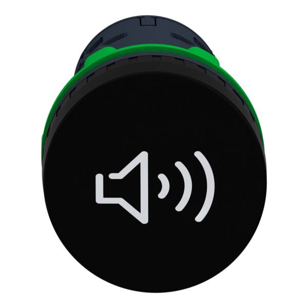 Complete buzzer, plastic, Ø22, continuous or intermittent tone, 24 V AC/DC - Schneider Electric - XB5KSB