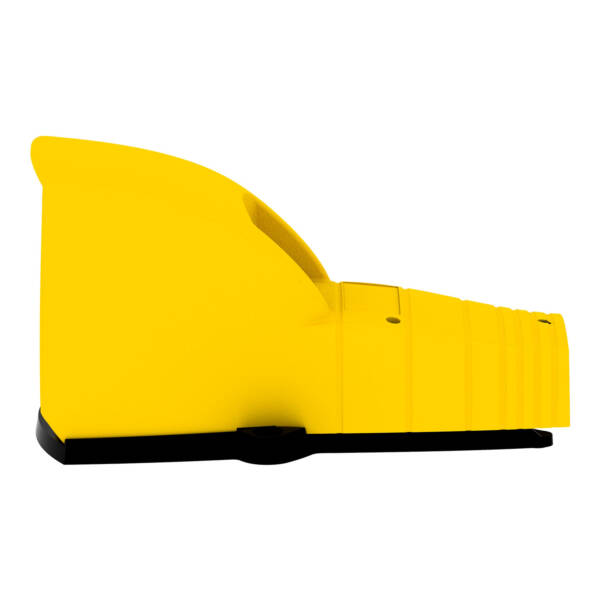 Preventa XPE, Single foot switch, plastic, yellow, with cover, trigger mechanism, 1 NO + 1 NC - Schneider Electric - XPEY510
