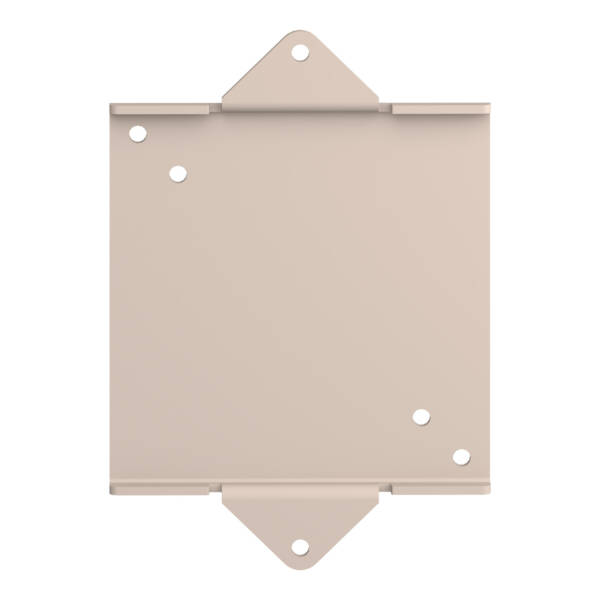 Wall mounting plate for editable alarms, mounting 96 mm or 72 mm DIN rail - Schneider Electric - XVSZ016