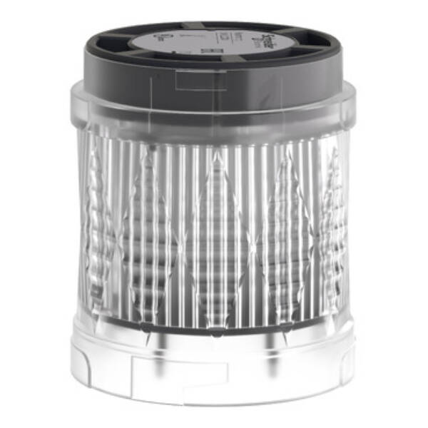 Harmony XVU, Illuminated LED unit for modular tower lights, white, Ø60, high flashing, IP65, 24 V AC/DC - Schneider Electric - XVUC67