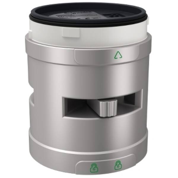 Audible unit, silver, Ø60, buzzer, 24 V AC/DC - Schneider Electric - XVUC9SQ