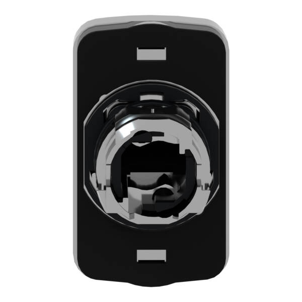 green flush/red projecting double-headed pushbutton Ø22 unmarked - Schneider Electric - ZB4BL7340