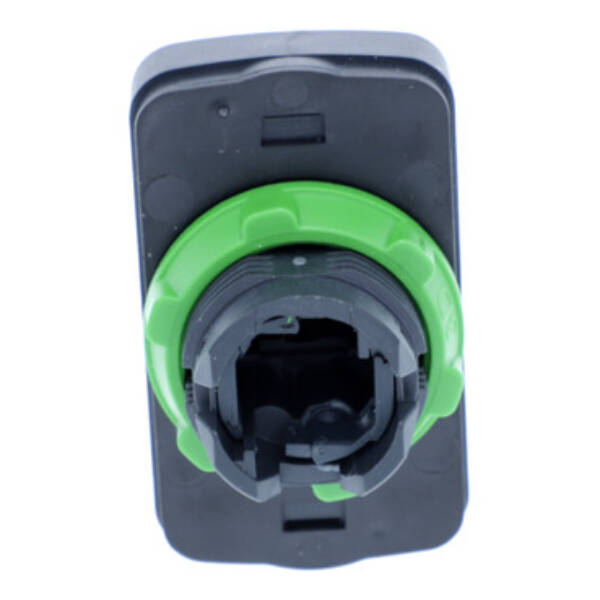 Double-headed push button head, plastic, Ø22, 1 white flush marked I + 1 black flush marked O - Schneider Electric - ZB5AA7121