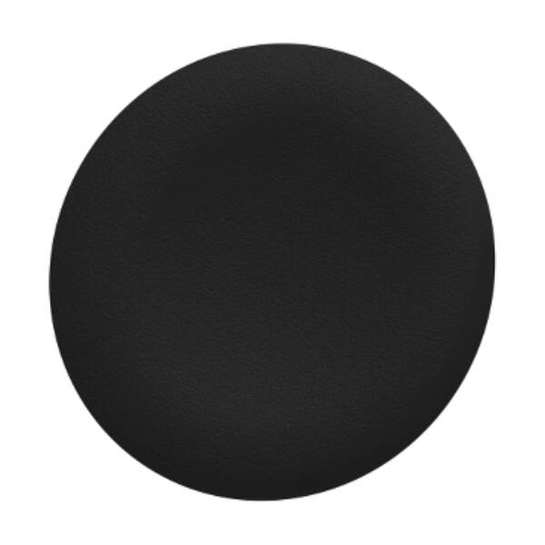 black plain cap for flush mounted push button - Schneider Electric - ZBAF2935