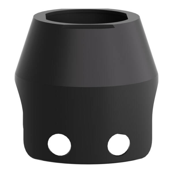 black metal padlockable guard for Ø40 mushroom head - Schneider Electric - ZBZ1602