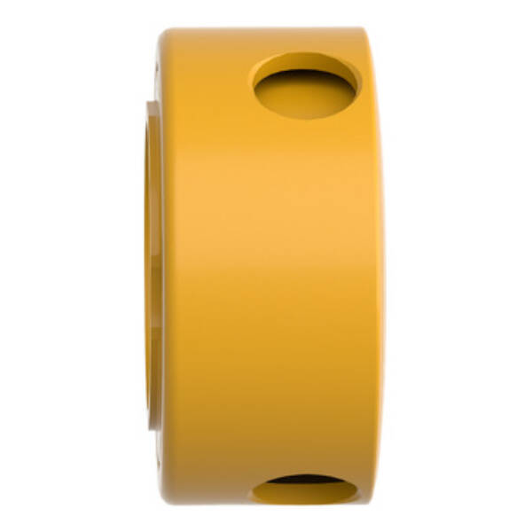yellow padlock for Ø22 emergency stop pushbutton - Schneider Electric - ZBZ3605