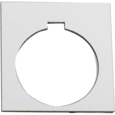 PUSH BUTTON LEGEND PLATE 30MM T-K - Schneider Electric - 9001KN200WP