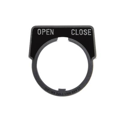 PUSH BUTTON LEGEND PLATE 30MM T-K - Schneider Electric - 9001KN246