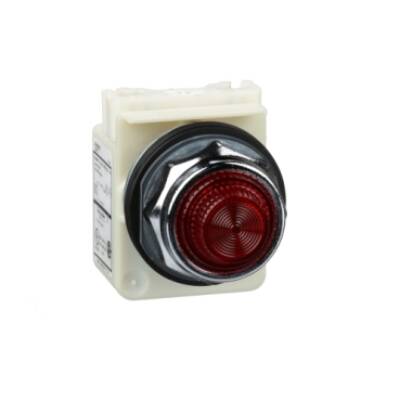 30mm Pilot Light 120v red - Schneider Electric - 9001KP1R31