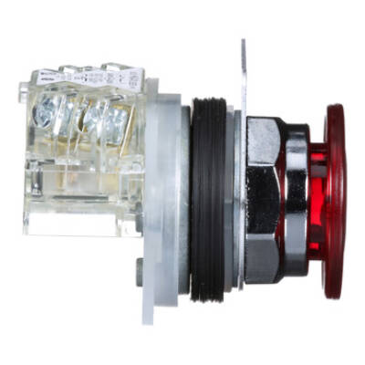 PUSHBUTTON 600VAC 10A 30MM TYPE K - Schneider Electric - 9001KR9RH13