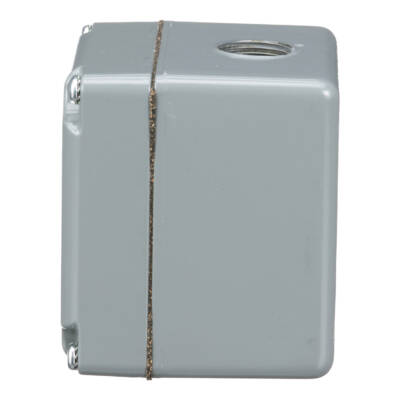 empty control station - 9001K - aluminium - 1 cut-out Ø 30 - Schneider Electric - 9001KY1