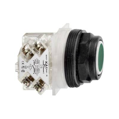 PUSHBUTTON 600VAC 10AMP 30MM SK +OPTIONS - Schneider Electric - 9001SKR1GH5