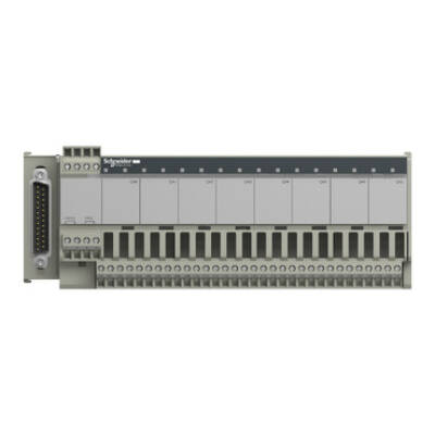 connection sub-base ABE7 - for distribution of 8 analog input channels - Schneider Electric - ABE7CPA31