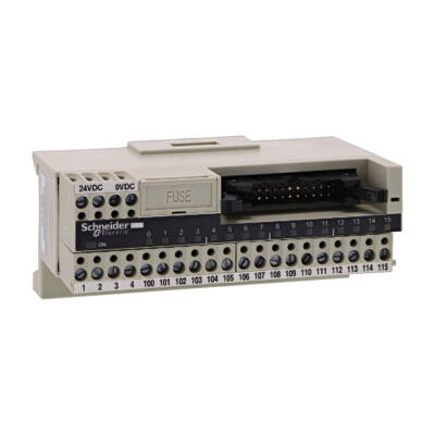 passive connection sub-base ABE7 - 16 inputs or outputs - Led - Schneider Electric - ABE7H16C11