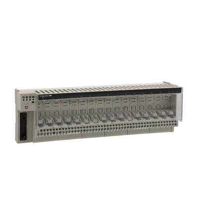 sub-base for plug-in relay ABE7 - 16 channels - relay 12.5 mm - Schneider Electric - ABE7P16F312