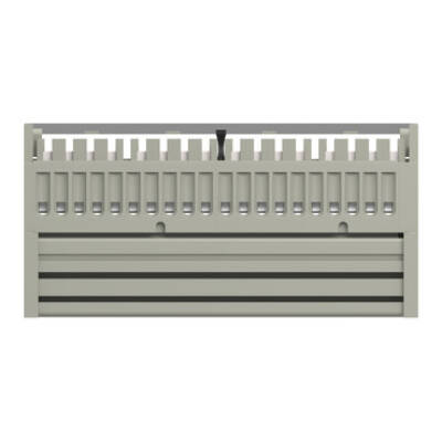 Sub-base with plug-in electromechanical relay ABE7, 16 channels, relay 5 mm - Schneider Electric - ABE7R16T111