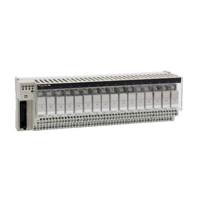 Sub-base with plug-in electromechanical relay ABE7 - 16 channels - relay 12.5 mm - Schneider Electric - ABE7R16T370