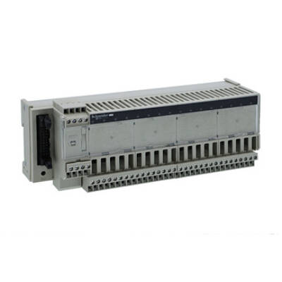 sub-base - soldered solid state output relay ABE7 - 16 inputs - 24 V DC - Schneider Electric - ABE7S16E2B1