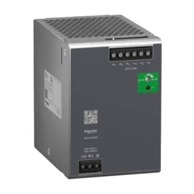 Regulated Power Supply, 100-240V AC, 24V 20 A, single phase, Optimized - Schneider Electric - ABLS1A24200