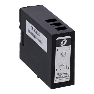 plug-in solid state relay- 12.5 mm - input -24 V AC - Schneider Electric - ABS7EA3B5