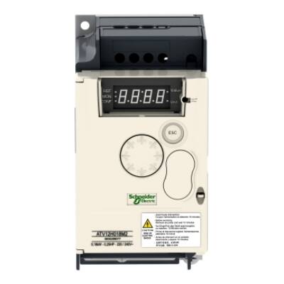 variable speed drive ATV12 - 0.18kW - 0.25hp - 200..240V - 1ph - Schneider Electric - ATV12H018M2
