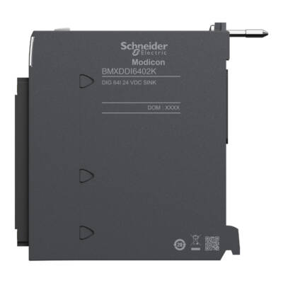 discrete input module X80 - 64 inputs - 24 V DC positive - Schneider Electric - BMXDDI6402K