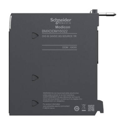 discrete I/O module X80 - 8 inputs - 24 V DC - 8 outputs - solid state - Schneider Electric - BMXDDM16022