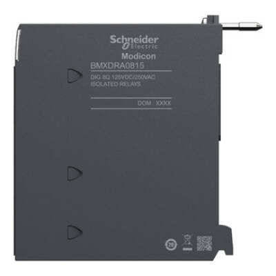 discrete module X80 - 8 NO Type A - Isolated relays - 125 V DC/250 V AC - Schneider Electric - BMXDRA0815