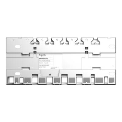 rack M340 - 4 slots - panel, plate or DIN rail mounting - Schneider Electric - BMXXBP0400