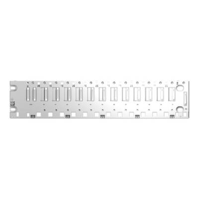 ruggedized rack M340 -12 slots - panel or plate mounting - Schneider Electric - BMXXBP1200H