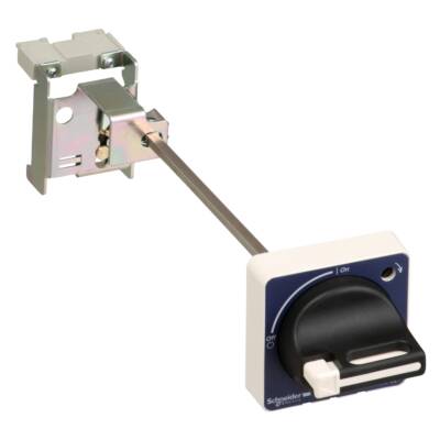 Extended rotary handle kit, TeSys GV2, IP54, black handle, without trip indication, for GV2LE-GV2RT - Schneider Electric - GV2AP03