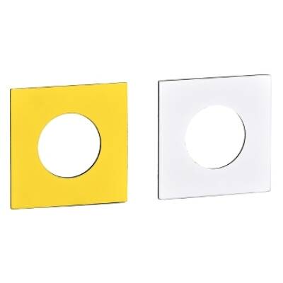 legend for cam switch unmarked - 46 x 46 mm - Schneider Electric - KZ19X