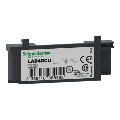RC Transient Suppressor 110 TO 250 VAC - Schneider Electric - LAD4RCU