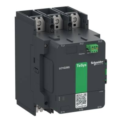 High power contactor, TeSys Giga, 3 pole (3NO), AC-3 <=440V 400A, standard version, 48…130V wide band AC/DC coil - Schneider Electric - LC1G400EHEN