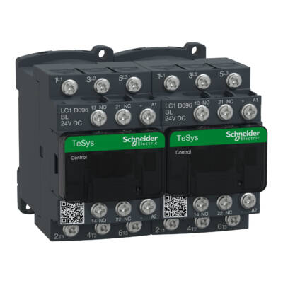 REVERSING CONTACTOR 575VAC 9A IEC - Schneider Electric - LC2D096BL