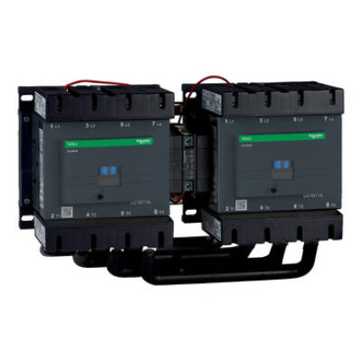 TeSys D changeover contactor - 4P(4 NO) - AC-1 - <= 440 V 200 A - 230 V AC coil - Schneider Electric - LC2D115004P7