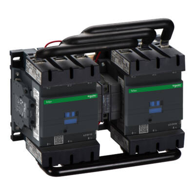 TeSys D reversing contactor - 3P(3 NO) - AC-3 - <= 440 V 115 A - 230 V AC coil - Schneider Electric - LC2D115P7