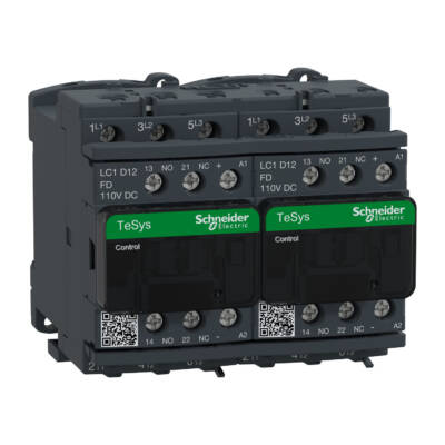 REVERSING CONTACTOR 575VAC 12A IEC - Schneider Electric - LC2D12FD
