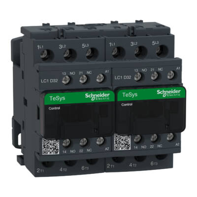 REVERSING CONTACTOR 575VAC 32A IEC - Schneider Electric - LC2D32E7