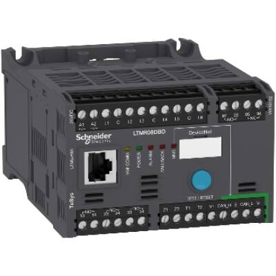 motor controller LTMR TeSys T - 24 V DC 8 A for DeviceNet - Schneider Electric - LTMR08DBD