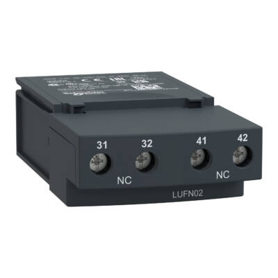 auxiliary contacts LUF - 2NC - Schneider Electric - LUFN02
