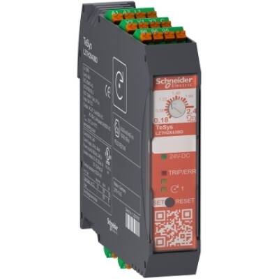 Starter TeSys H Safe-Torque-Off 3kW-400V control 24VDC Spring - Schneider Electric - LZ7H6X53BD