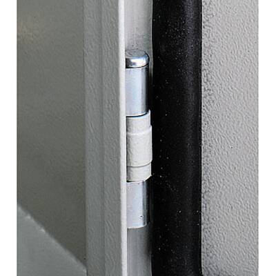 "Door hinges for PanelSeT S3D encl. Set of 1 hinge, supplied with fixings." - Schneider Electric - NSYAEDH120S3D